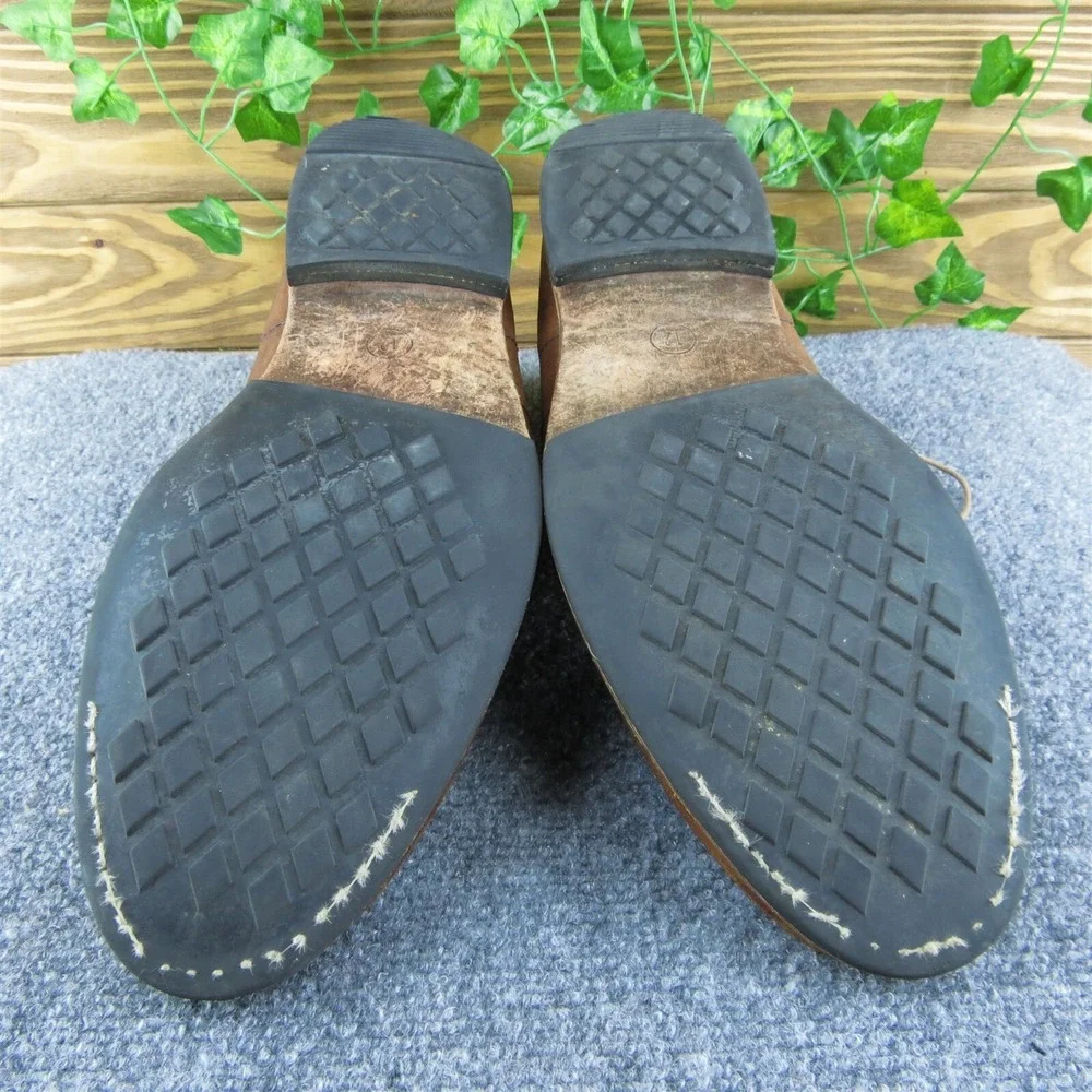Timberland  Men Chukka‎ Boots Brown Leather Lace Up Size 12 Medium